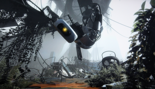 portal 2 wallpaper. portal 2 wallpaper glados.