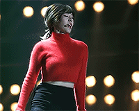 Sunny SNSD Girls Generation Sexy in Red Bloom Performance GIF