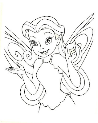 coloring pages disney fairies. FAIRY COLORING SHEETS
