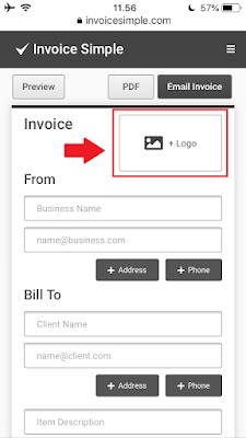 Cara Membuat Invoice di HP