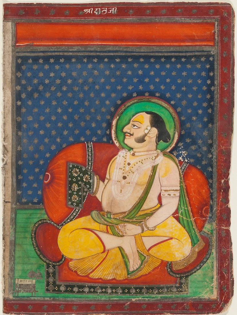 Pushti Marg Teacher - Nathwara Painting