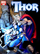 . o Incrível Hulk, o Surfista Prateado e este, o Poderoso Thor. (thor hq)