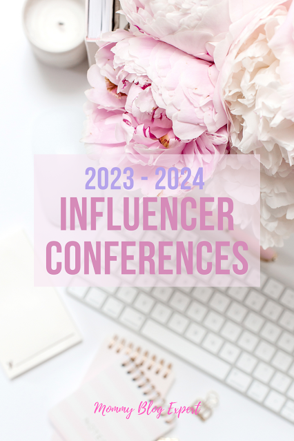 Blogging Influencer Conference Event Calendar