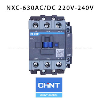 Khởi Động Từ 3P 630A NXC-630AC/DC 220V-240V - Contactor CHINT