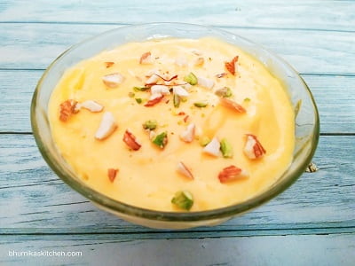 Mango Shrikhand Recipe In Hindi