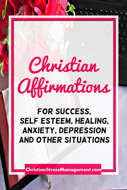 Christian Affirmations for Success, Self esteem, Healing, Anxiety, Depression