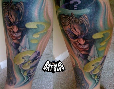 Here's an incredible Batman Tattoo that our friend John recently got.