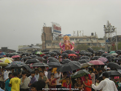 Ganpati Visharajan Darshan Girgaum Chaupati  Dt. 11-09-2011