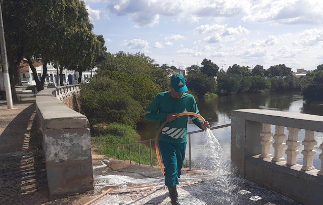 Barreiras Mais Bonita e Mais Humana: Equipes de Limpeza ampliam os cuidados e manutenção dos espaços públicos da Capital do Oeste