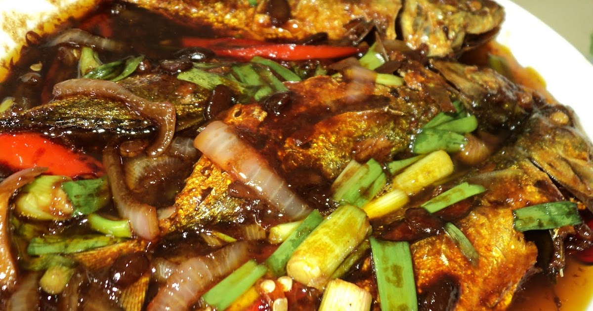 MASAKAN DARI DAPURKU: IKAN KEMBUNG MASAK TAUCHU