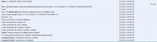 Domain Prep Results