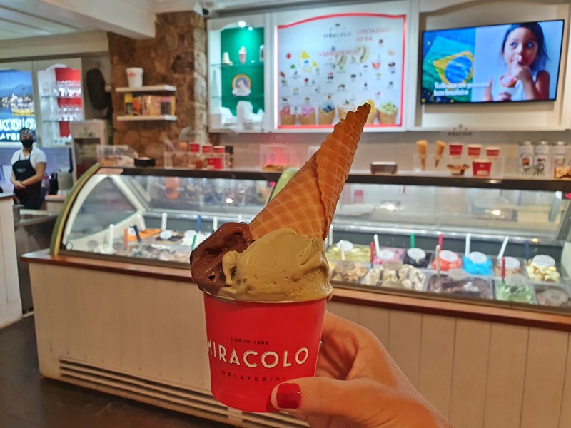 Melhor gelato de Paraty