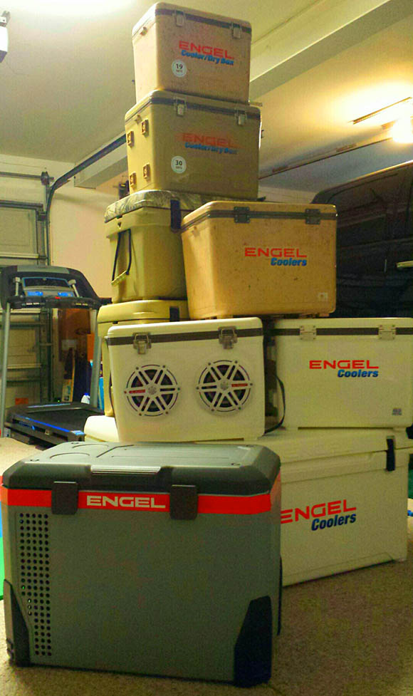 Engel Coolers Arrived