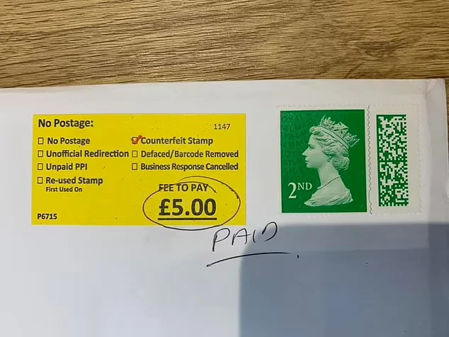 People slapped with fine for using "counterfeit stamps" (ThisIsMoney)