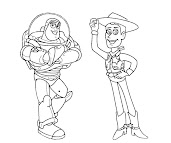 #5 Toy Story Coloring Page