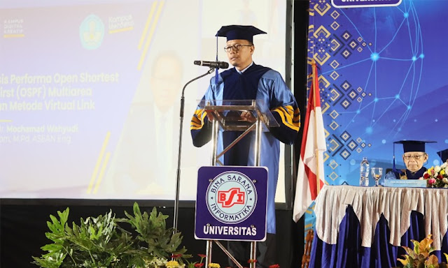Dikukuhkan sebagai Guru Besar Pertama, Prof Mochammad Wahyudi jadi Cikal Bakal Lahirnya Professor di Universitas BSI
