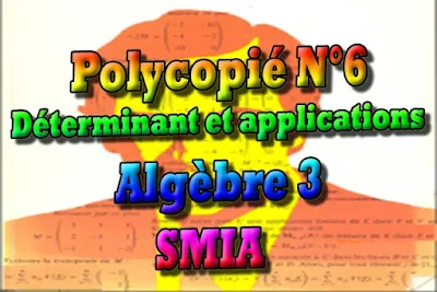 SMIA, SMIA S2 Analyse 3, systèmes linéaires, méthode de Gauss, espaces vectoriels, Matrices, Déterminant, cours gratuit, cours de maths gratuit, cours en ligne gratuit, cours de physique, cours gratuit en ligne, telecharger gratuitement, cours gratuit informatique.