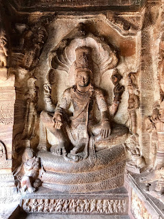 Badami cave temples in Karnataka 