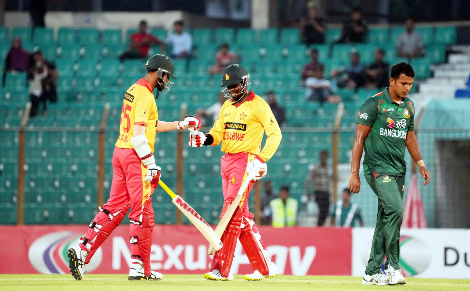 Zimbabwe lose third T20I match to Bangladesh