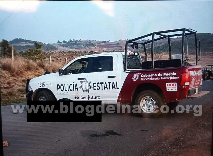 4 Policías Estatales murieron y dos resultaron heridos en una emboscada en la localidad de San Francisco Terrerillos de Chignahuapan, Puebla