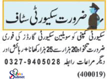 Civilian Security Guard Required At Private Company 2024