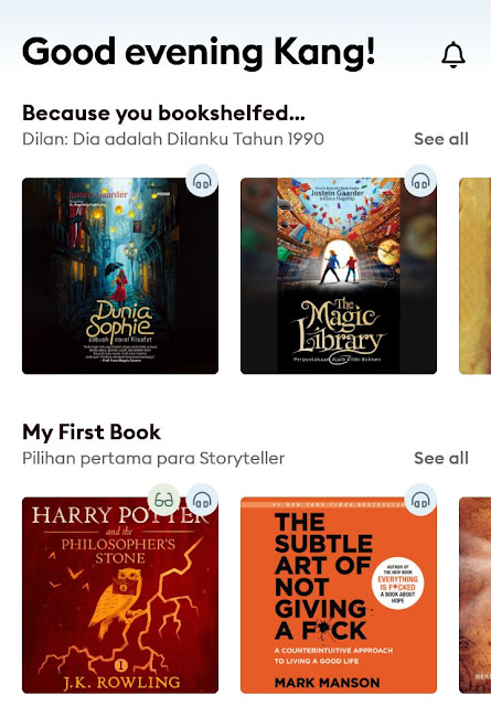 Storytel, Aplikasi Audiobook Indonesia