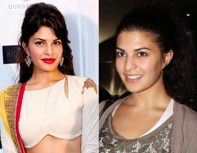 Jacqueline Fernandez without make up