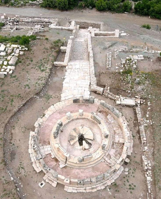 Αποκατάσταση μνημειακής κρήνης στα αρχαία Κίβυρα