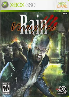 Vampire Rain xbox 360 game dvd front cover