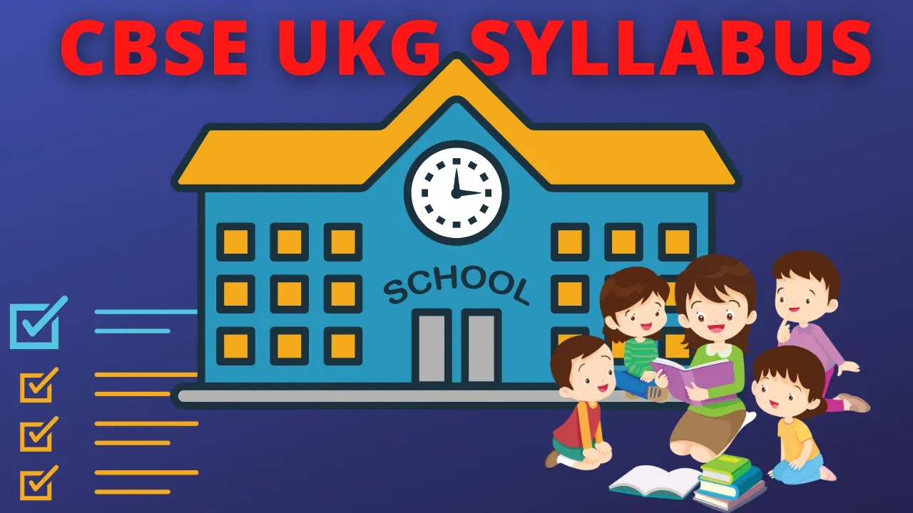 CBSE UKG Syllabus