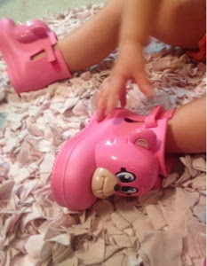 Mini Melissa by Jeremy Scott monkey boots