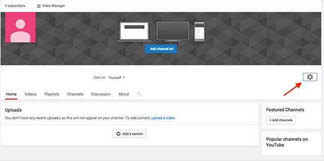 How to make new youtube channel