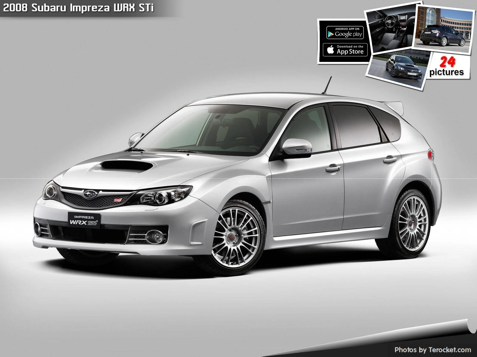 Hình ảnh xe ô tô Subaru Impreza WRX STi 2008 & nội ngoại thất