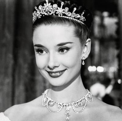 Audrey's regal side showed for the first of many times in Roman 