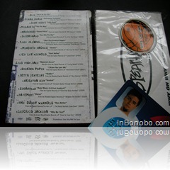 Promotional audio tapes