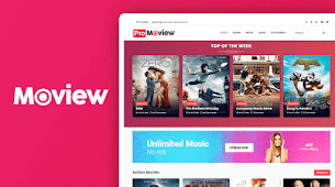 Moview Blogger Template