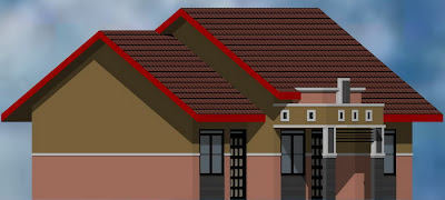 desain minimalis rumah type 75/165