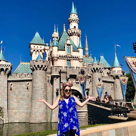 Los Angeles, Jamie Allison Sanders, The Beauty of Life, Los Angeles Anniversary, LA-iversary, Disneyland, Minnie Mouse Rose Gold Ears, Free People Dress