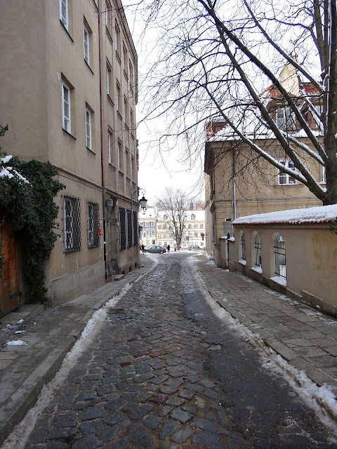 Ulica Brzozowa na Starym Mieście w Warszawie