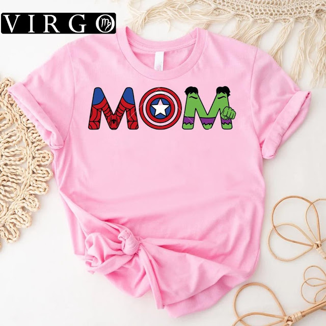Mom Super Hero Mother’s Day T-Shirts For Mom