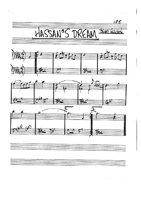 Partitura Trombón Benny Golson