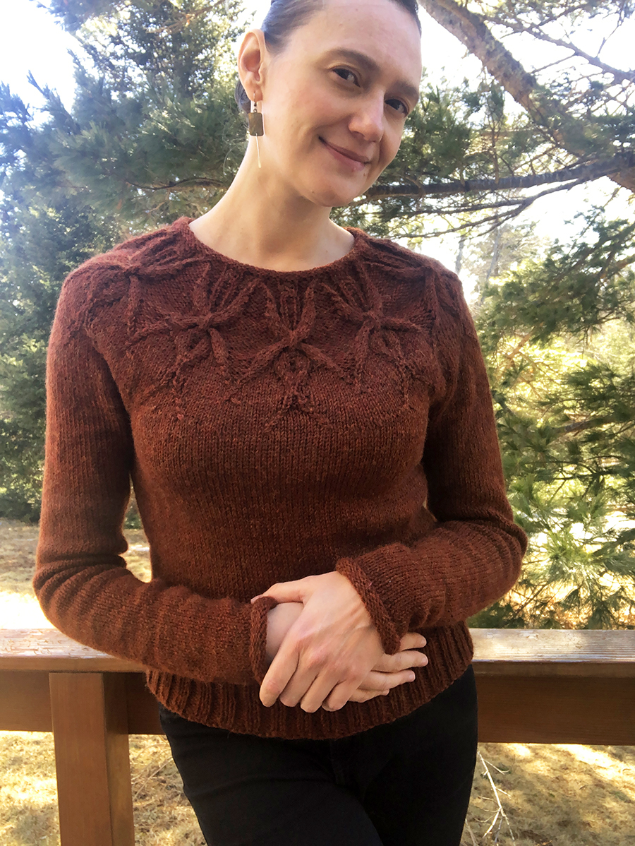 Midgauge and Bulky 2-Piece Round Yoke Pullover