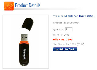 Transcend 2GB Pen Drive