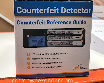 Royal Sovereign Counterfeit Detector can even verify identification too