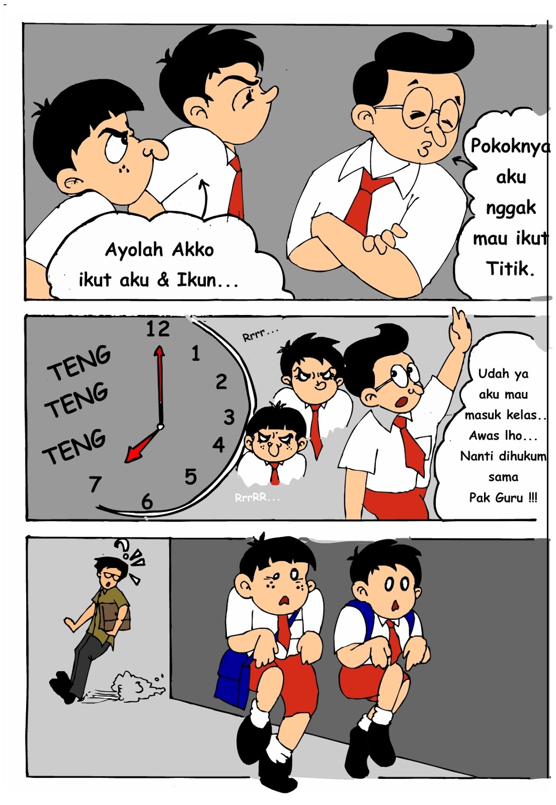 Gambar Komik Tawuran Pelajar Shot Eroel Mj Find Deviantart Komikoo