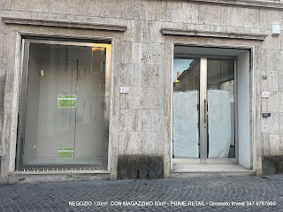 ingresso al negozio su Corso Carducci Grosseto