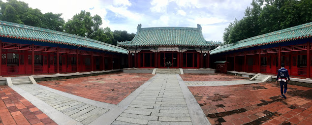 koxing shrine and museum, tainan city, taiwan