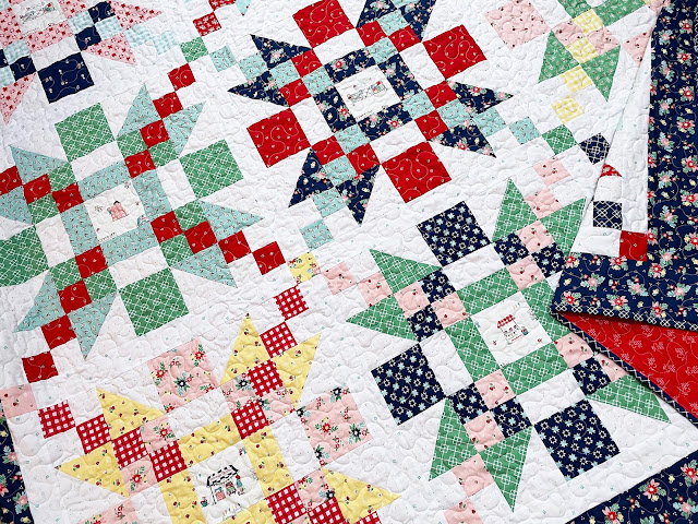 A Bit of Scrap Stuff Blog #ABitofScrapStuff #DazzleQuilt #RileyBlakeDesigns #QuiltFairFabric #Quilt