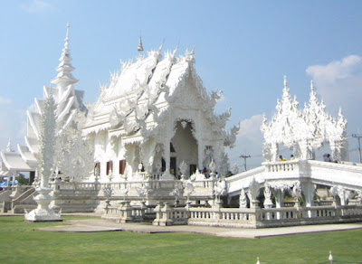Wat Rong Khun Thailand White Temple Photos