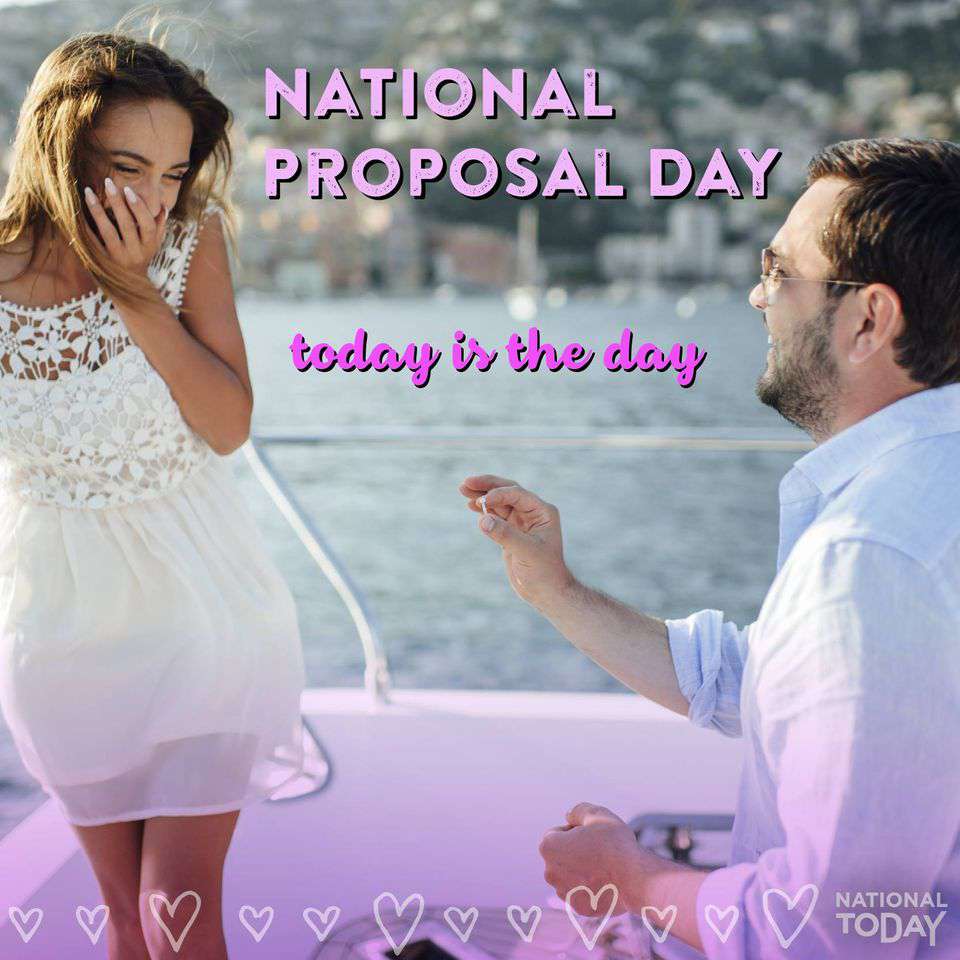 National Proposal Day Wishes Beautiful Image